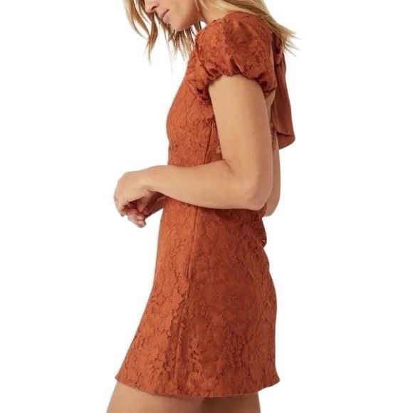 NWOT Free People Hailee Lace Mini Dress Size L - Picture 1 of 9
